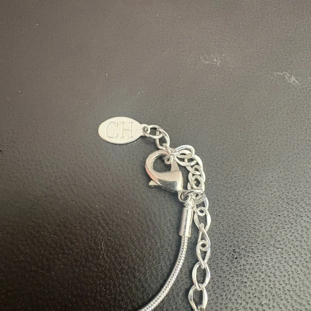 Carolina Herrera Silver and Black Necklace - Picture 3 of 4